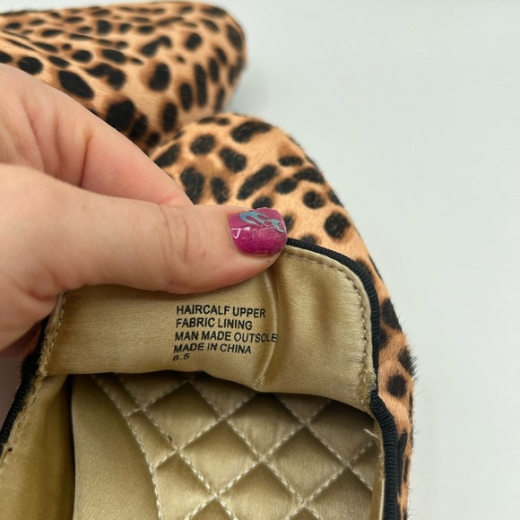 Women’s Birdies Starling Flat in Cheetah Calf Hair-size 8.5 - Picture 10 of 10